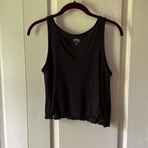 Black Hollister Sleeveless Top